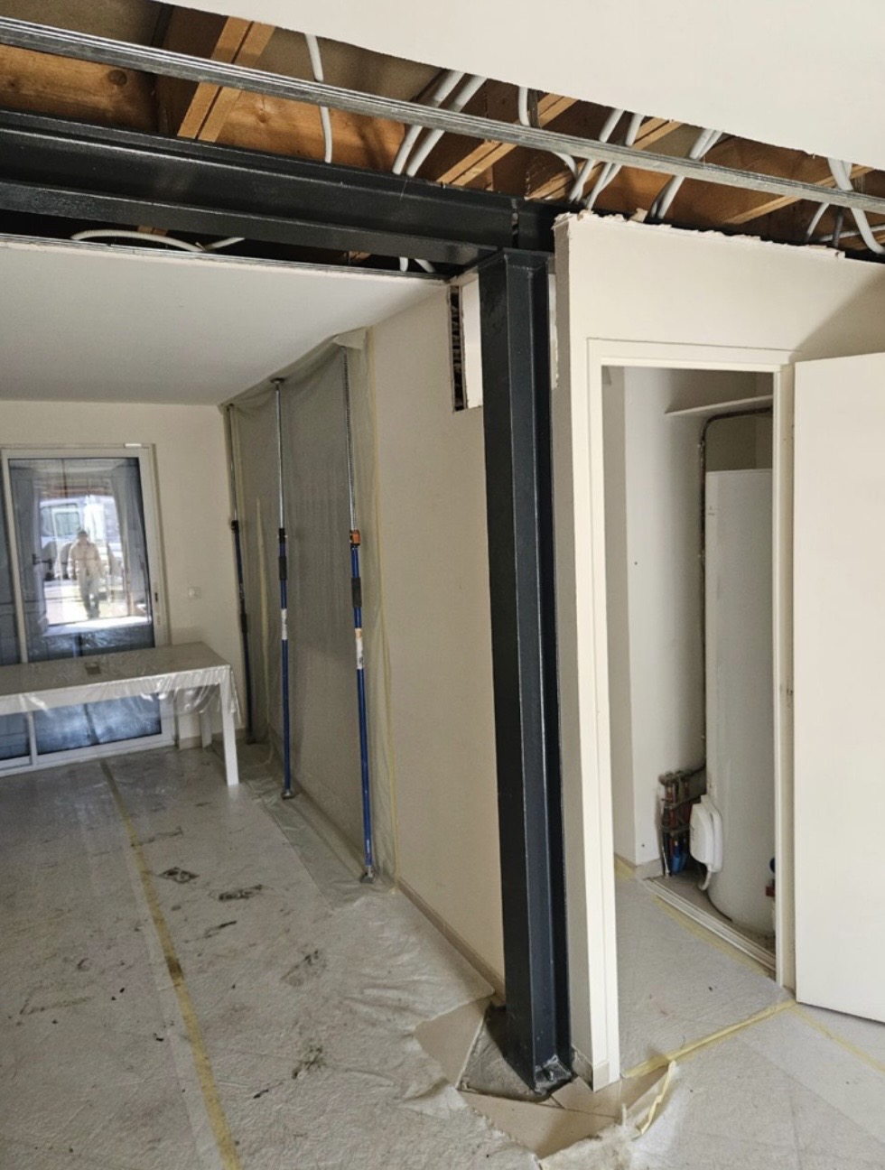 Travaux d’ouverture et optimisation des espaces